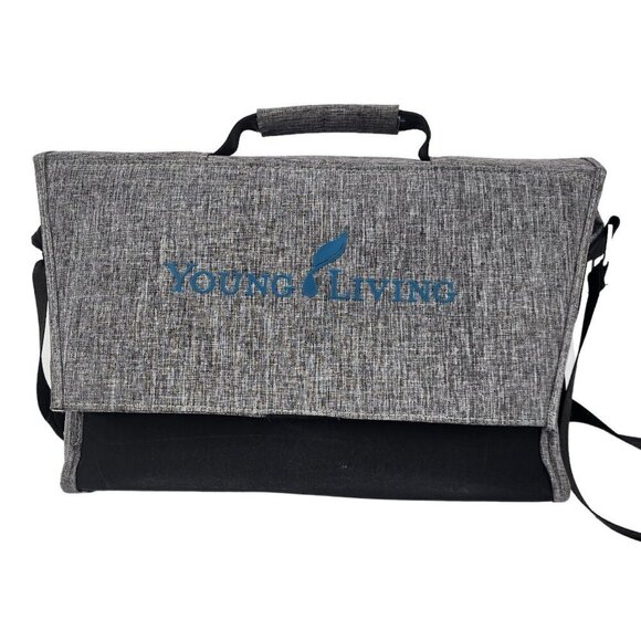 Young Living Essential Oils 2017 Convention Gray Messenger Bag - Picture 1 of 11